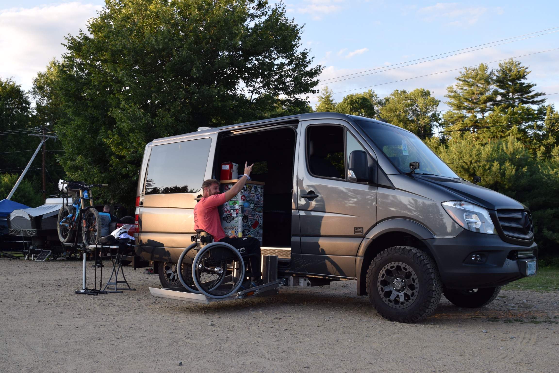 A Sprinter Van Is Keeping This Mountain Biker’s Adventurous Spirit Alive