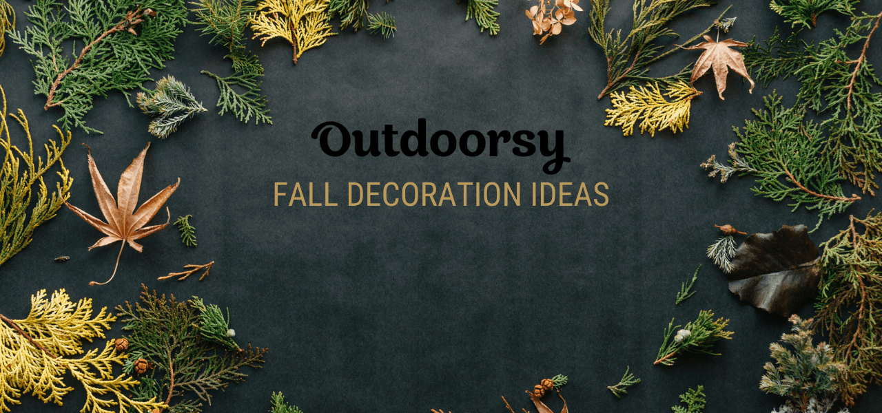 Fall decor for an RV Thanksgiving