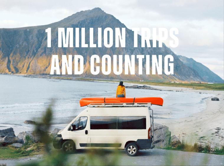 Un million de voyages et ça continue