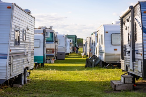 Secondary group RV rental collage